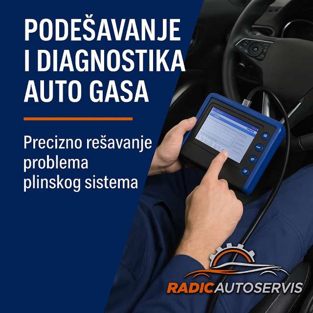 Podešavanje i dijagnostika auto gasa
